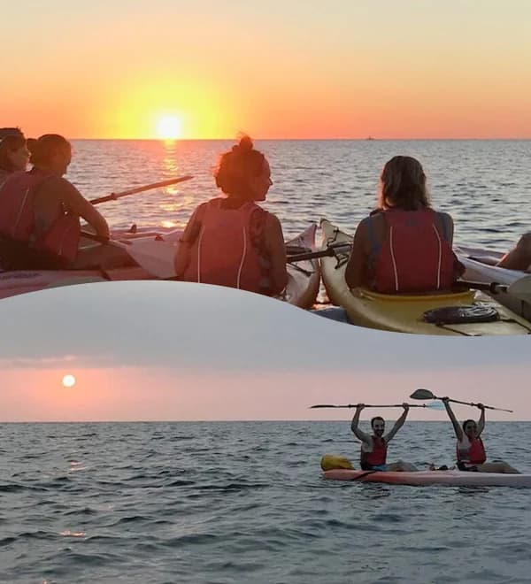 Kayak al Atardecer
